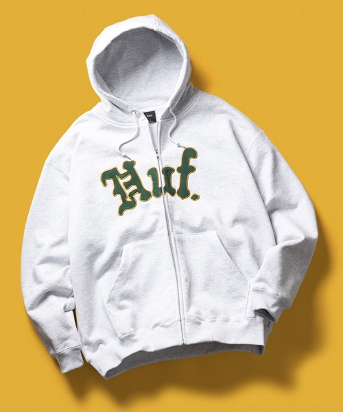 NOBLE FULL ZIP FLEECE HOODIE（パーカー）｜HUF（ハフ）の