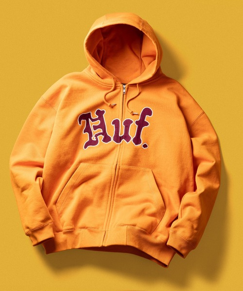 NOBLE FULL ZIP FLEECE HOODIE（パーカー）｜HUF（ハフ）の