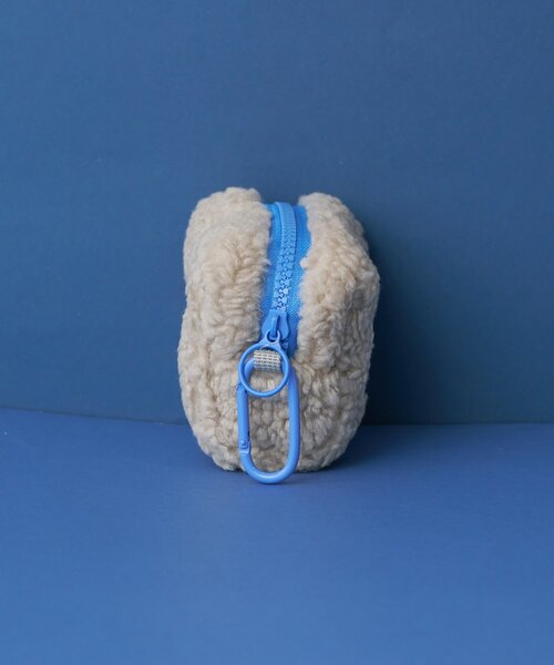 BIRTHDAY BAR（バースデイバー）の「【scootystudio】スクエアポーチ（ポーチ・レディース・ブルー/オレンジ・0）」の5枚目の写真