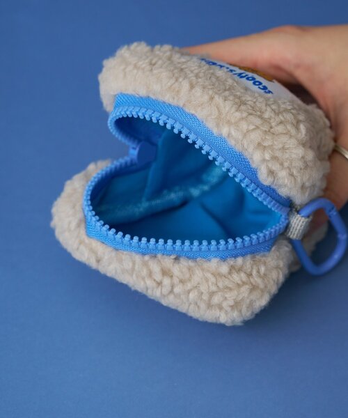 BIRTHDAY BAR（バースデイバー）の「【scootystudio】スクエアポーチ（ポーチ・レディース・ブルー/オレンジ・0）」の8枚目の写真