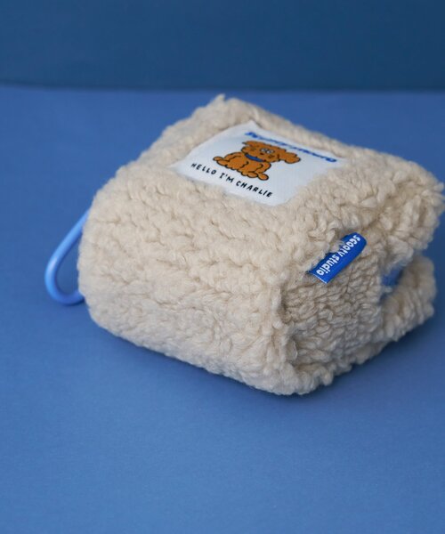 BIRTHDAY BAR（バースデイバー）の「【scootystudio】スクエアポーチ（ポーチ・レディース・ブルー/オレンジ・0）」の9枚目の写真