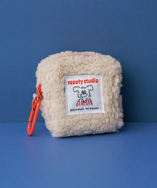 BIRTHDAY BAR（バースデイバー）の「【scootystudio】スクエアポーチ（ポーチ・レディース・ブルー/オレンジ・0）」の15枚目の写真