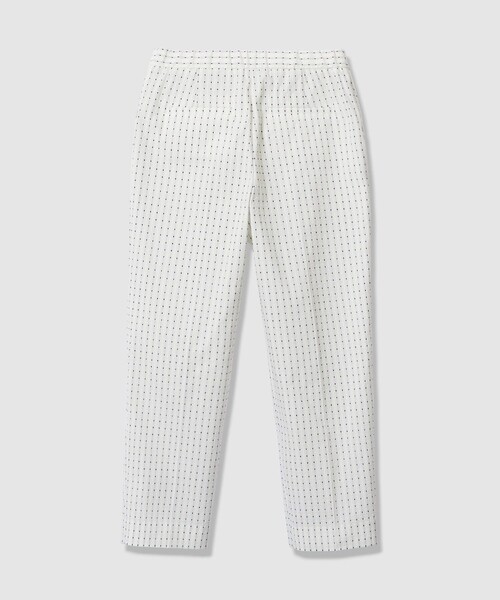 ANAYI（アナイ）の「【Eternal Line 2026】ドットジャガードテーパードパンツ（その他パンツ・レディース・ブラック/ホワイト・34/36/38）」の10枚目の写真