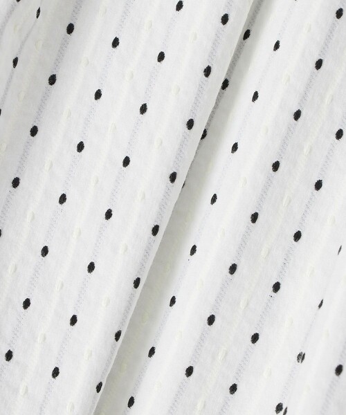 ANAYI（アナイ）の「【Eternal Line 2026】ドットジャガードテーパードパンツ（その他パンツ・レディース・ブラック/ホワイト・34/36/38）」の11枚目の写真