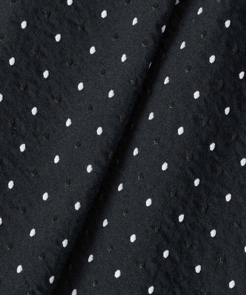 ANAYI（アナイ）の「【Eternal Line 2026】ドットジャガードテーパードパンツ（その他パンツ・レディース・ブラック/ホワイト・34/36/38）」の17枚目の写真