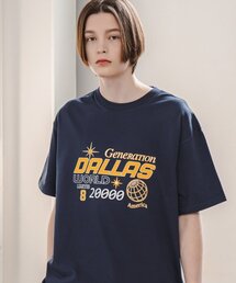 CAMEL WORK（キャメルワーク）の「ダラス 半袖Tシャツ（ネイビー）（Tシャツ/カットソー）」