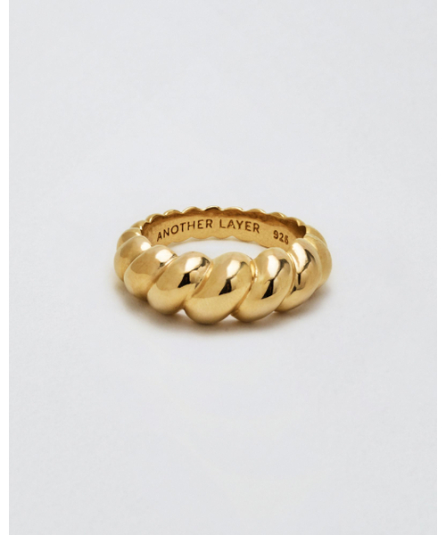 ANOTHERLAYER（アナザーレイヤー）の「Croissant Ring -  Gold (silver925)（リング・レディース・その他・7/15 /13/17/11/10/9/5）」の2枚目の写真