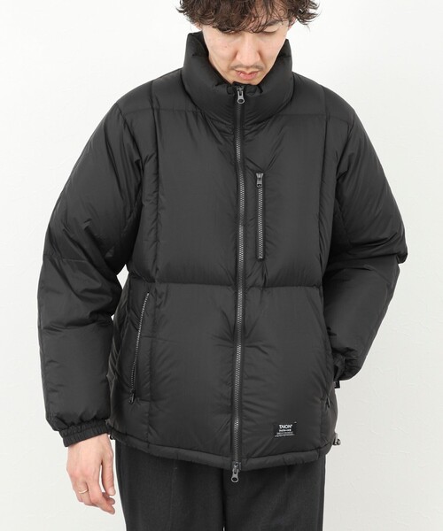 セール】【WEB限定】【TAION/タイオン】WORK W-ZIP VOLUME DOWN JACKET