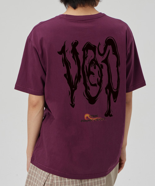 BY.L(バイエル)の「VGPファイヤーロゴ半袖Tシャツワイン(Tシャツ/カットソー・メンズ・その他・MEDIUM/LARGE/X-LARGE)」の4枚目の写真