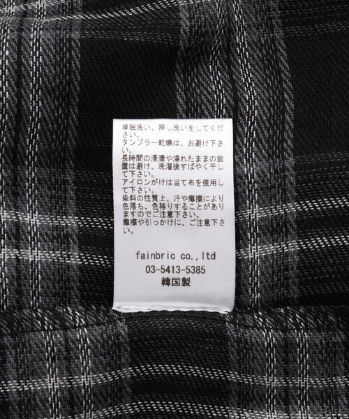 SIS/エスアイエス/Wrap check skirt