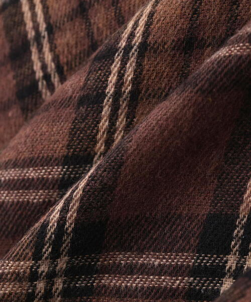 SIS/エスアイエス/Wrap check skirt