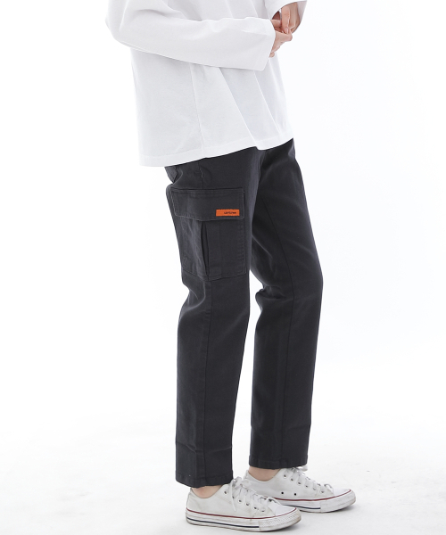 SAINTCREW(セントクルー)の「ツイルコットンセミワイドカーゴパンツ CS-301C ダークグレー(その他パンツ・メンズ・その他・MEDIUM/LARGE/X-LARGE)」の5枚目の写真