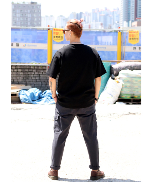 SAINTCREW(セントクルー)の「ツイルコットンセミワイドカーゴパンツ CS-301C ダークグレー(その他パンツ・メンズ・その他・MEDIUM/LARGE/X-LARGE)」の7枚目の写真