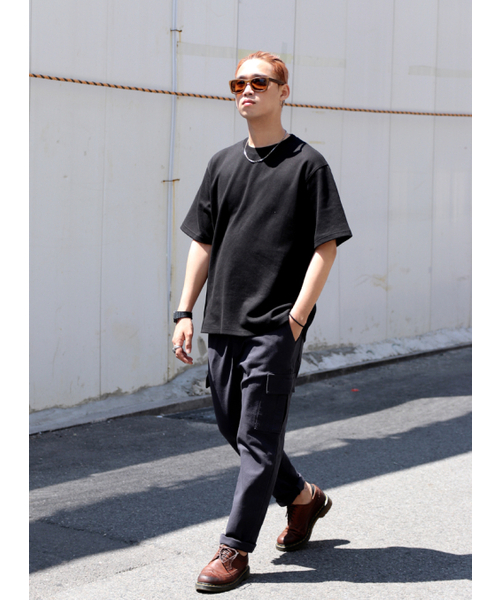 SAINTCREW(セントクルー)の「ツイルコットンセミワイドカーゴパンツ CS-301C ダークグレー(その他パンツ・メンズ・その他・MEDIUM/LARGE/X-LARGE)」の8枚目の写真