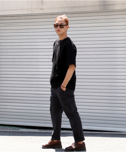 SAINTCREW(セントクルー)の「ツイルコットンセミワイドカーゴパンツ CS-301C ダークグレー(その他パンツ・メンズ・その他・MEDIUM/LARGE/X-LARGE)」の10枚目の写真