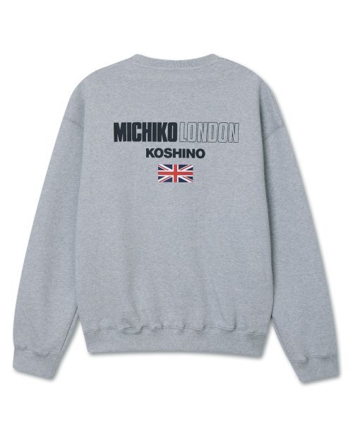 MICHIKO LONDON(ミチコ ロンドン)の「シグネチャーバックロゴスウェットグレー_ユニセックス(スウェット・レディース・その他・LARGE/SMALL)」の5枚目の写真