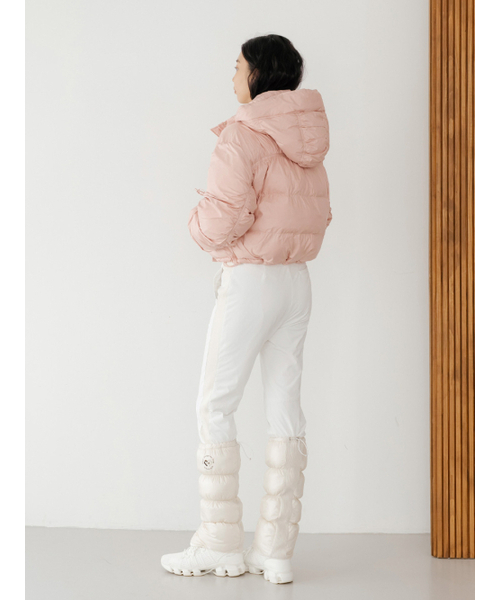 NITINA(ニティナ)の「フードパディングショートジャケット L/PK(その他アウター・レディース・ライトピンク・F)」の8枚目の写真