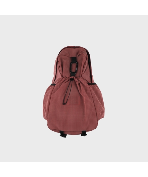 MMOGARDEN(エメモガーデン)の「mmo backpack 085 nylon ripple rip (6colors)(バックパック/リュック・レディース・レッド/ターコイズブルー/ライトグリーン/サンドベージュ/チャコール/ライトグレー・FREE)」の6枚目の写真
