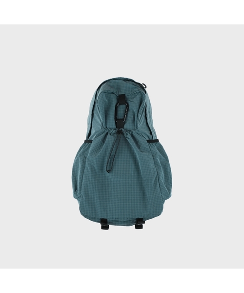 MMOGARDEN(エメモガーデン)の「mmo backpack 085 nylon ripple rip (6colors)(バックパック/リュック・レディース・レッド/ターコイズブルー/ライトグリーン/サンドベージュ/チャコール/ライトグレー・FREE)」の5枚目の写真