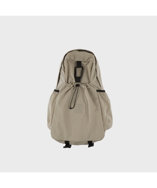 MMOGARDEN(エメモガーデン)の「mmo backpack 085 nylon ripple rip (6colors)(バックパック/リュック・レディース・レッド/ターコイズブルー/ライトグリーン/サンドベージュ/チャコール/ライトグレー・FREE)」の3枚目の写真