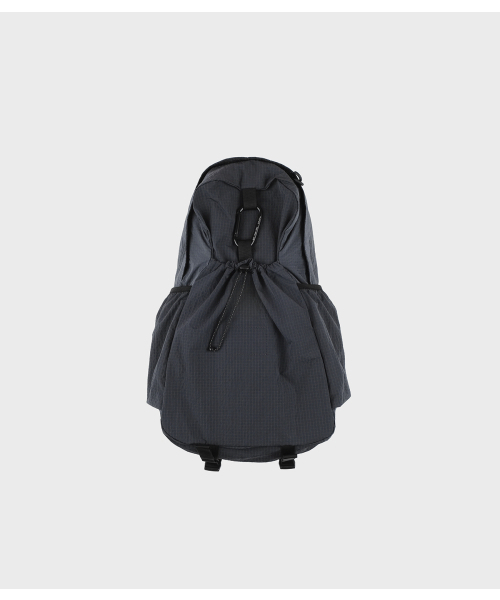 MMOGARDEN(エメモガーデン)の「mmo backpack 085 nylon ripple rip (6colors)(バックパック/リュック・レディース・レッド/ターコイズブルー/ライトグリーン/サンドベージュ/チャコール/ライトグレー・FREE)」の8枚目の写真