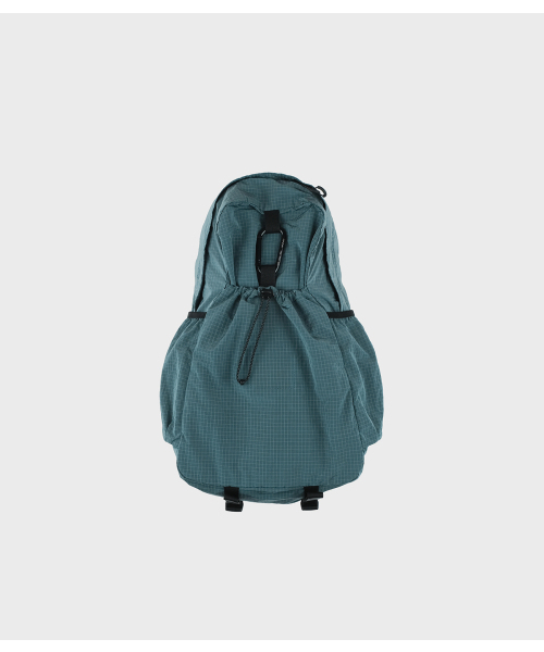 MMOGARDEN(エメモガーデン)の「mmo backpack 085 nylon ripple rip (6colors)(バックパック/リュック・レディース・レッド/ターコイズブルー/ライトグリーン/サンドベージュ/チャコール/ライトグレー・FREE)」の10枚目の写真