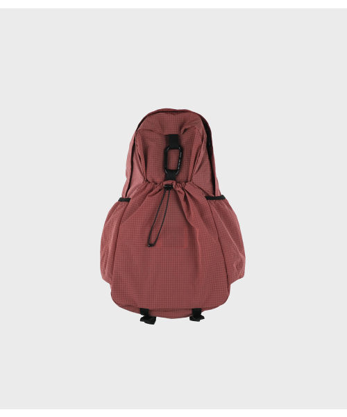MMOGARDEN(エメモガーデン)の「mmo backpack 085 nylon ripple rip (6colors)(バックパック/リュック・レディース・レッド/ターコイズブルー/ライトグリーン/サンドベージュ/チャコール/ライトグレー・FREE)」の11枚目の写真