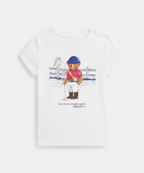 Polo ベア コットン ジャージー Tシャツ（Tシャツ/カットソー）｜POLO