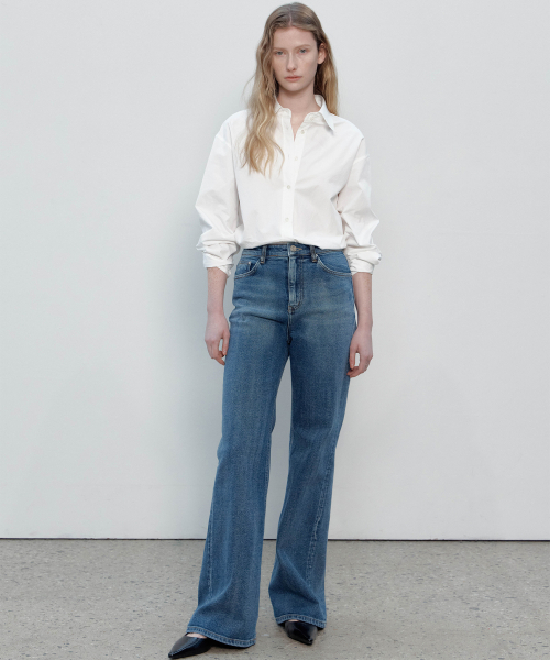 THEMARGOT(ザマルゴット)の「ALL X-RAY WASHING DENIM (DARK BLUE)(デニムパンツ・レディース・その他・SMALL/MEDIUM/LARGE)」の1枚目の写真