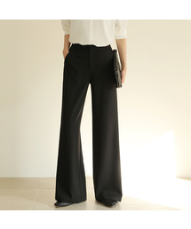 BBAEBBAE（ペッペ）の「Wide long slacks with back banding（スラックス）」