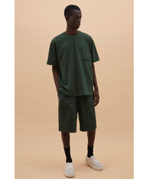 UビッグKプリントT DEEP KHAKI
