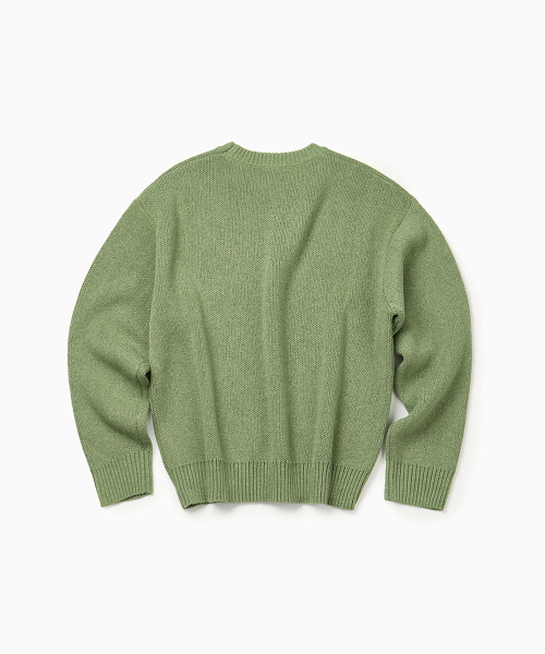セール】Sunrise Jacquard Knit [Green]（ニット/セーター