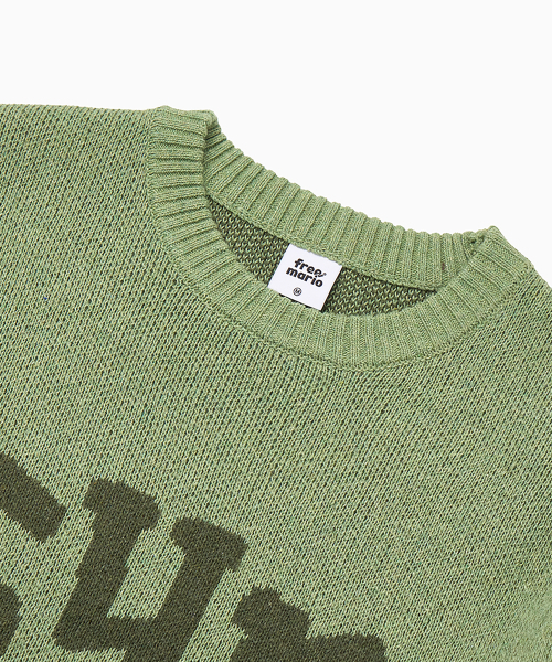 セール】Sunrise Jacquard Knit [Green]（ニット/セーター