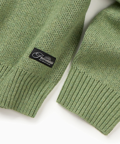 セール】Sunrise Jacquard Knit [Green]（ニット/セーター