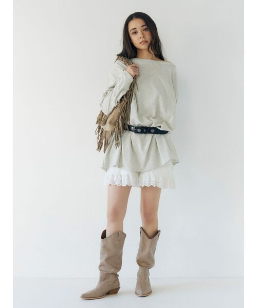 Ungrid（アングリッド）の「フリンジハンドバッグ（ハンドバッグ・レディース・ベージュ/イエロー・FREE）」の7枚目の写真