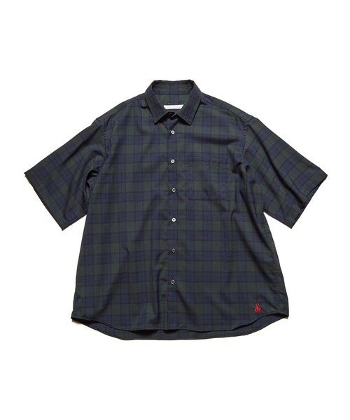 SOPHNET.(ソフネット)の「TROPICAL CHECK RELAX-FIT S/S SHIRT(シャツ/ブラウス・メンズ・A/B・5/4/3/2/1)」の1枚目の写真