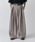Lui's�i���C�X�j�́u�yNeucon�zCROSS TUCK CENTER PRESS WIDE SLACKS  / �N���X�^�b�N�Z���^�[�v���X���C�h�X���b�N�X / �Z�b�g�A�b�v�Ή��i�X���b�N�X�j�v�b�O���[