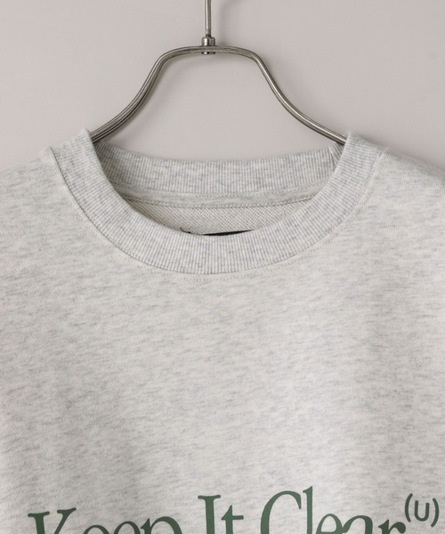 LOWRYS FARM(ローリーズファーム)の「【LFM(U)】ロゴスウェットクルーネック 630017(スウェット・メンズ・ブラック/パープル/グレー・LARGE/MEDIUM)」の5枚目の写真