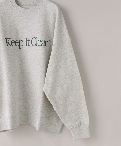 LOWRYS FARM(ローリーズファーム)の「【LFM(U)】ロゴスウェットクルーネック 630017(スウェット・メンズ・ブラック/パープル/グレー・LARGE/MEDIUM)」の7枚目の写真