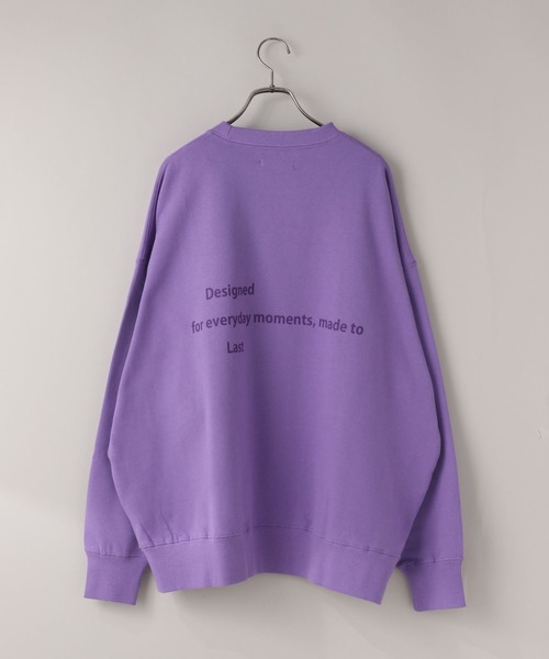 LOWRYS FARM(ローリーズファーム)の「【LFM(U)】ロゴスウェットクルーネック 630017(スウェット・メンズ・ブラック/パープル/グレー・LARGE/MEDIUM)」の14枚目の写真