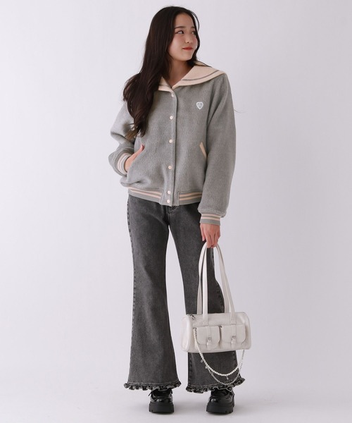 セール】【girly line】セーラースタジャン（その他アウター）｜repipi