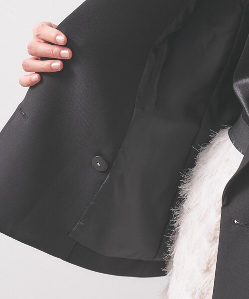 オケージョン／セットアップ可能】ダブルクロスモードジャケット