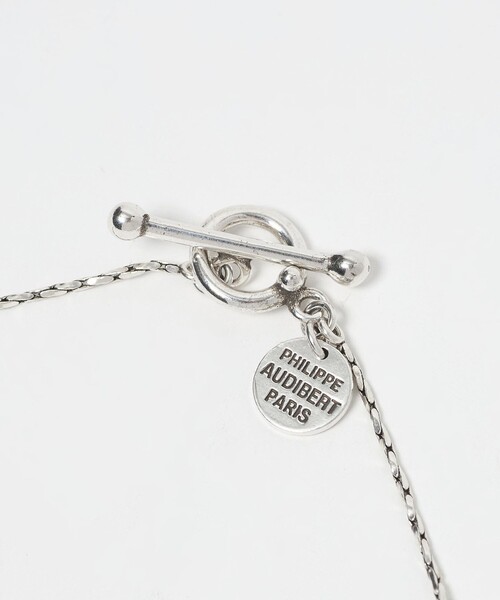 PHILIPPE AUDIBERT(フィリップ オーディベール)の「<PHILIPPE AUDIBERT>PA MADDIE POINTパーツ ネックレス<Select by EMMEL REFINES>(ネックレス・レディース・シルバー・FREE)」の3枚目の写真
