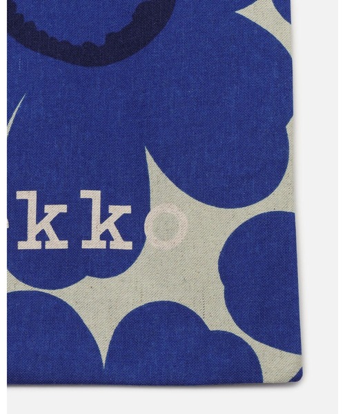 marimekko（マリメッコ）の「【kioski】 Vankka Unikko / fabric bag（トートバッグ・レディース・レッド/ブルー・FREE）」の6枚目の写真