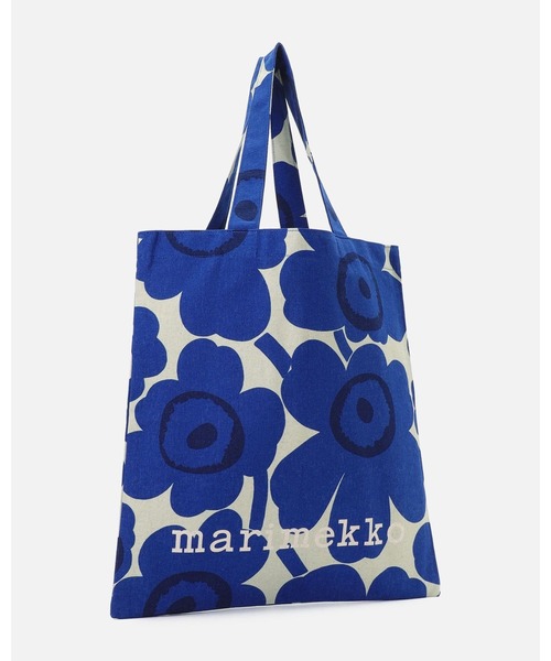 marimekko（マリメッコ）の「【kioski】 Vankka Unikko / fabric bag（トートバッグ・レディース・レッド/ブルー・FREE）」の3枚目の写真