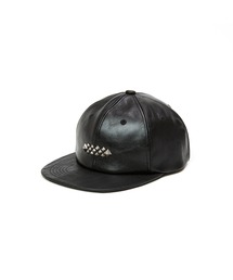 CALEE | STUDS LEATHER SOLID CAP(キャップ)
