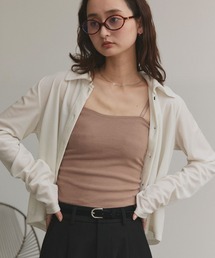 ad thie（アドティエ）の「裏起毛 カップ付き キャミソール（その他アンダーウェア/インナー）」