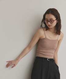 ad thie（アドティエ）の「裏起毛 カップ付き キャミソール（その他アンダーウェア/インナー）」