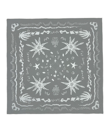 SSERPE（セルぺ）の「キャストドリームノーワリススカーフライトグレー（バンダナ/スカーフ）」