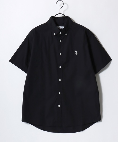 U.S. POLO ASSN.(ユーエスポロアッスン)の「U.S. POLO ASSN./ユーエスポロアッスン Broad Denim Shirt/レギュラーフィット ブロード デニム 無地 ストライプ チェック ロゴ ワンポイント刺繍 ボタンダウンシャツ/半袖シャツ/レディース メンズ(シャツ/ブラウス・メンズ・ブラック/ライトブルー/ブルー系その他2/ホワイト/インディゴブルー/ブルー系その他・M/L/LL)」の15枚目の写真